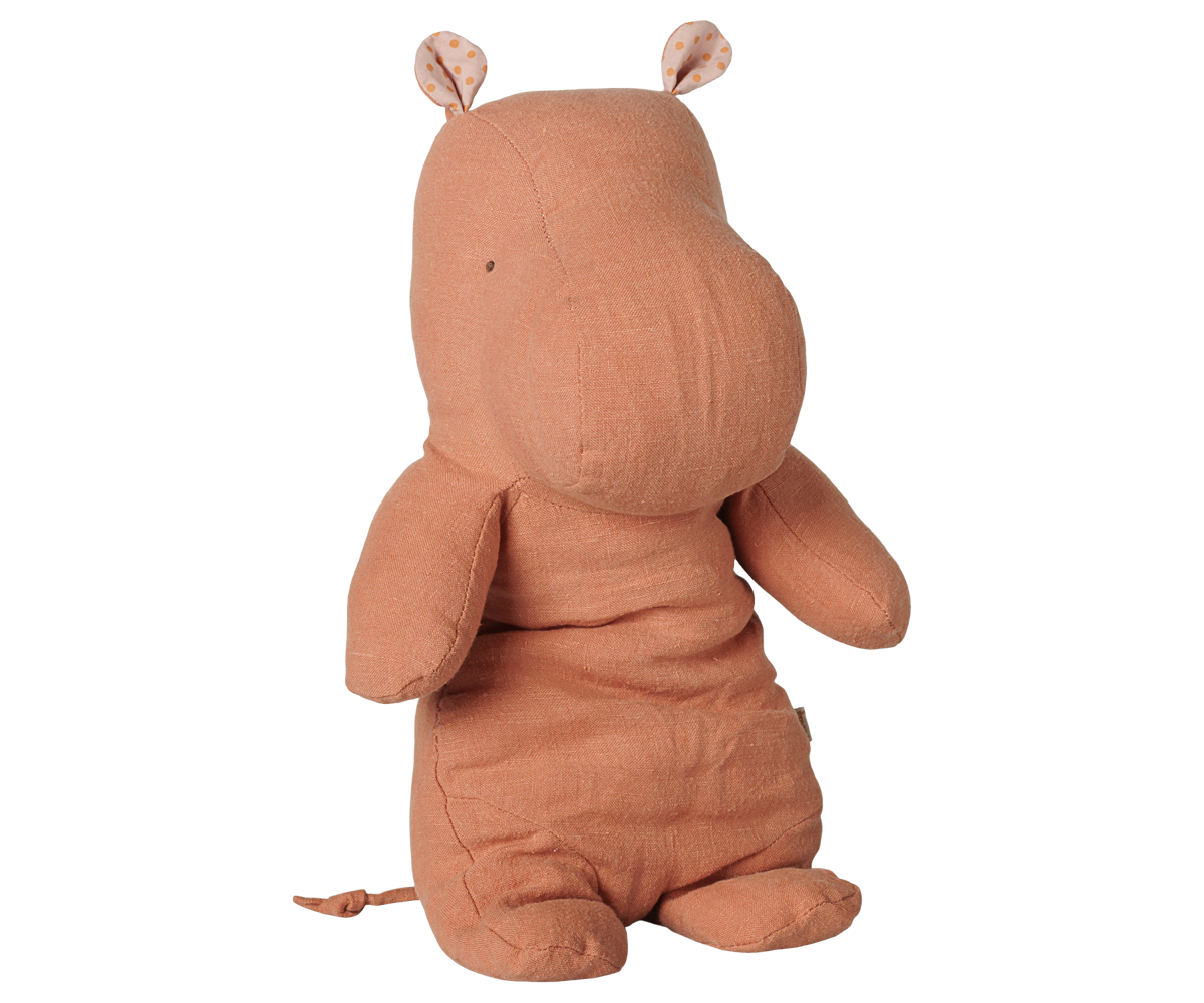 Maileg - Safari Vrienden Nijlpaard Medium - Dusty Coral