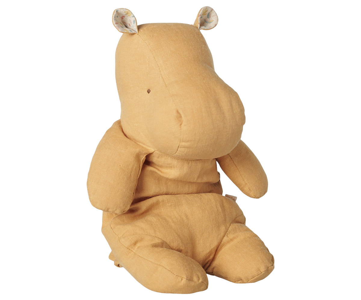 Maileg - Safarivrienden Nijlpaard Medium - Vintage Geel