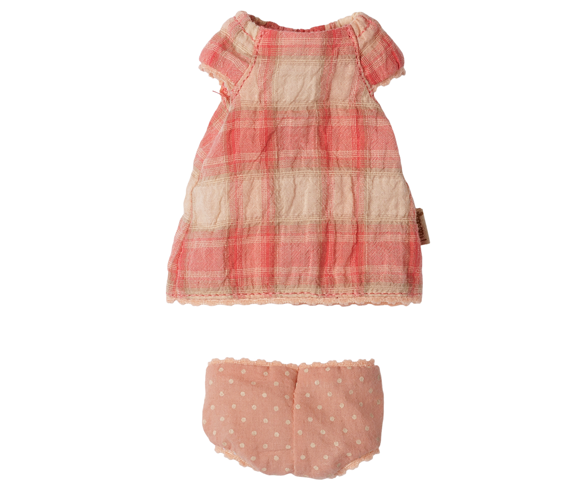 Maileg - Jurk Teddy Junior - Coral