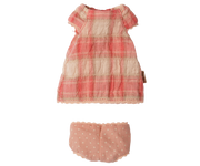 Maileg - Jurk Teddy Junior - Coral