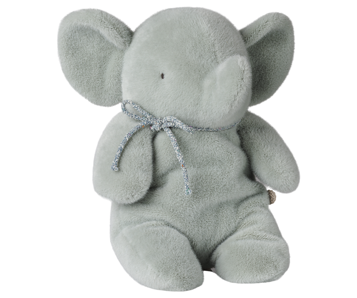 Maileg - Olifant Knuffel Medium - Zachtmint