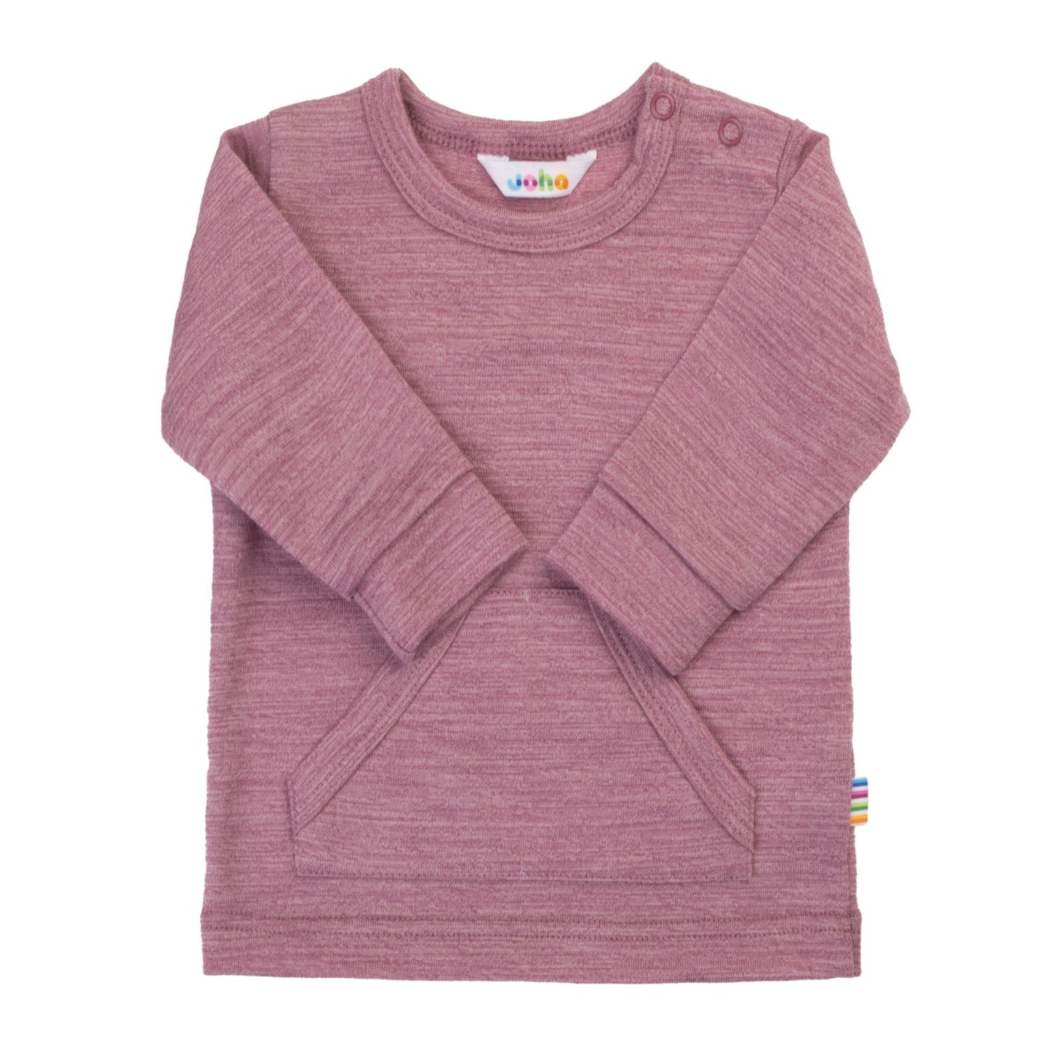 Joha - Wol Shirt Lange Mouwen - Bordeaux