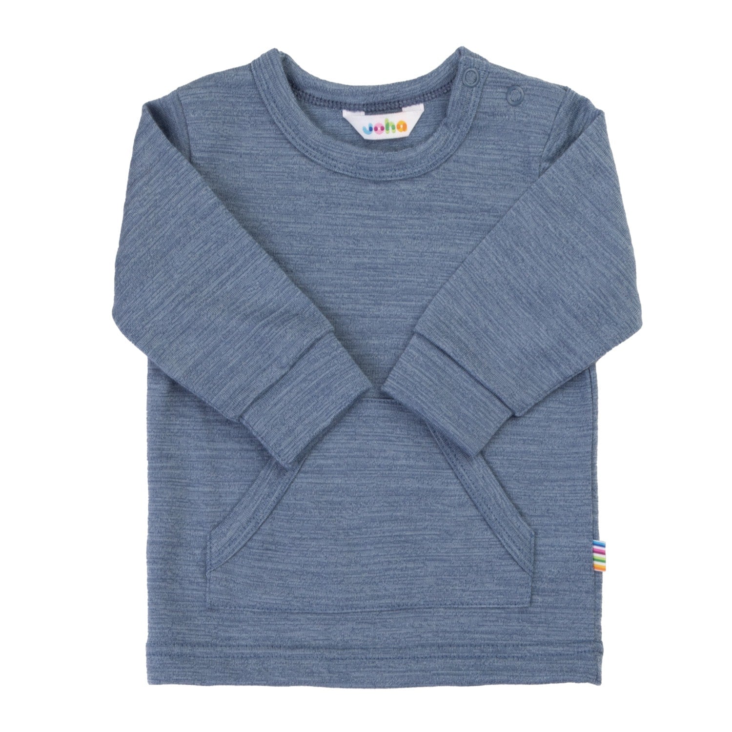 Joha - Wol Shirt Lange Mouwen - Donkerblauw