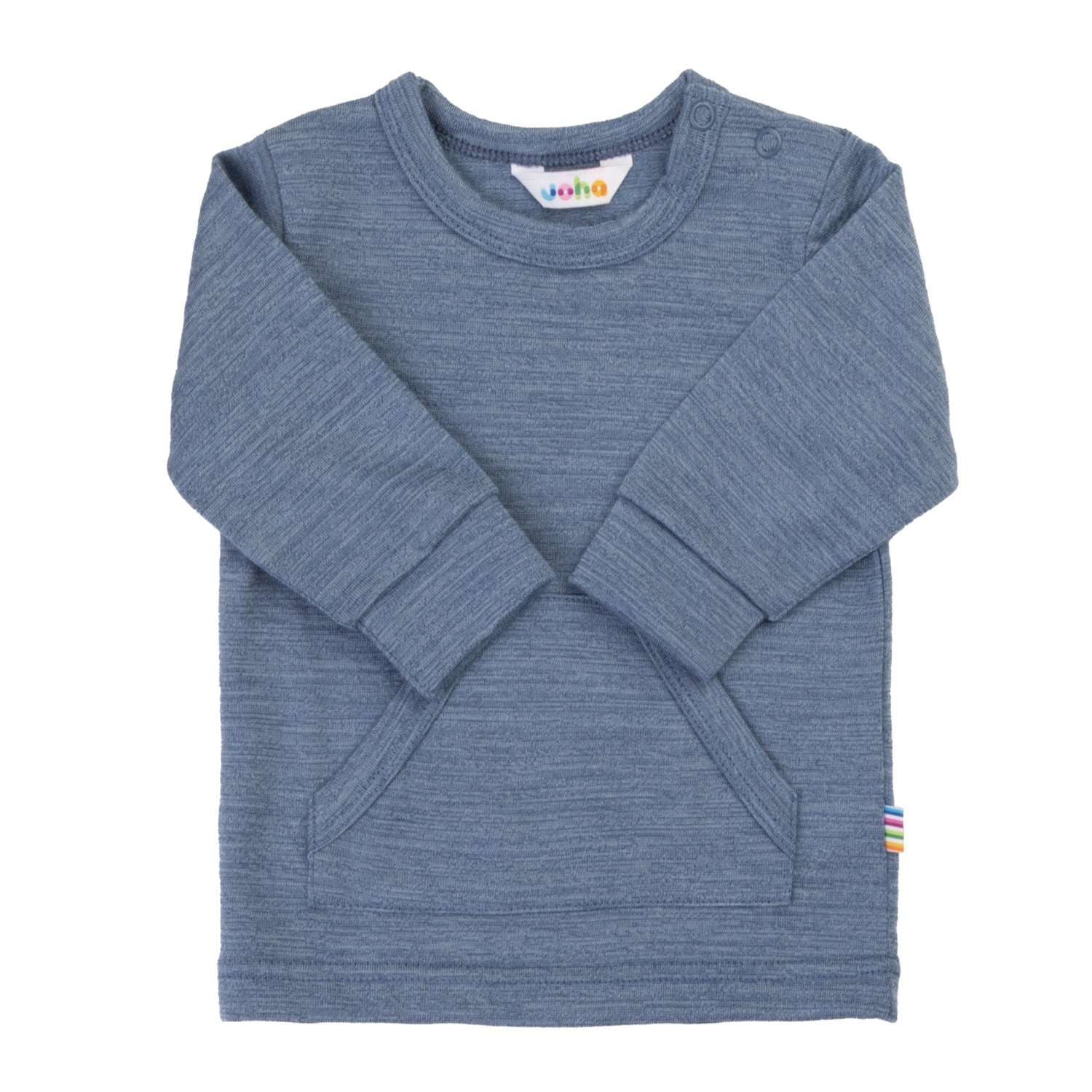 Joha - Wol Shirt Lange Mouwen - Donkerblauw