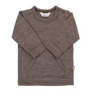 Joha - Wol Shirt Lange Mouwen - Donkerbruin