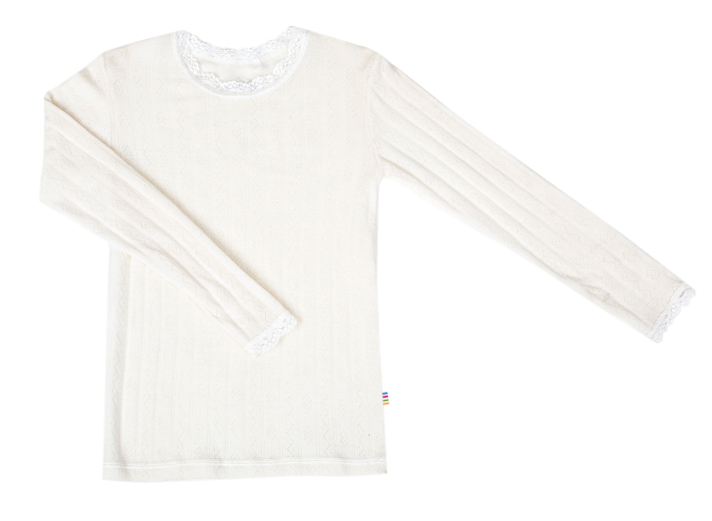 Joha - Wol/Zijde Shirt Lange Mouwen - Ecru