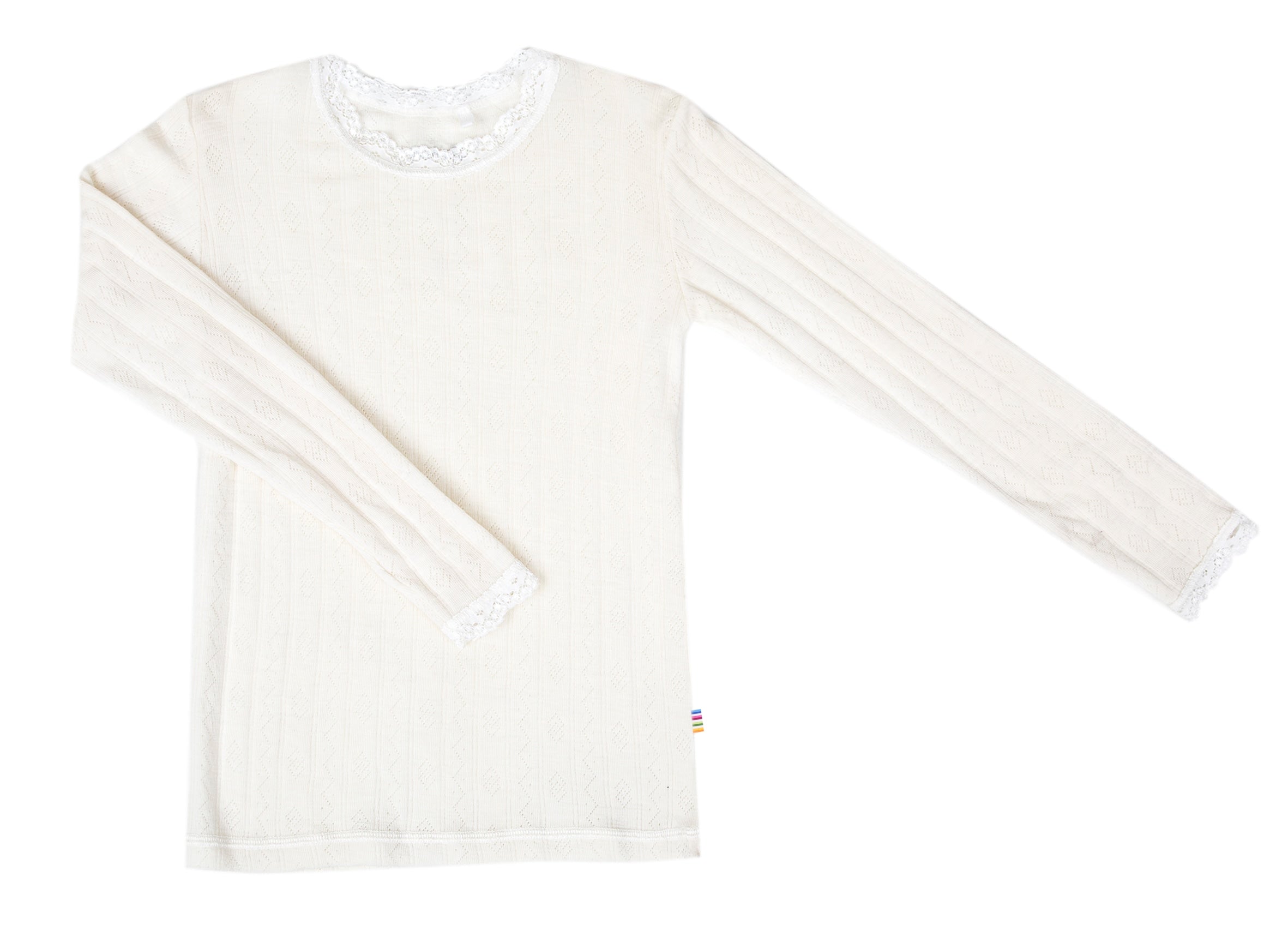 Joha - Wol/Zijde Shirt Lange Mouwen - Ecru