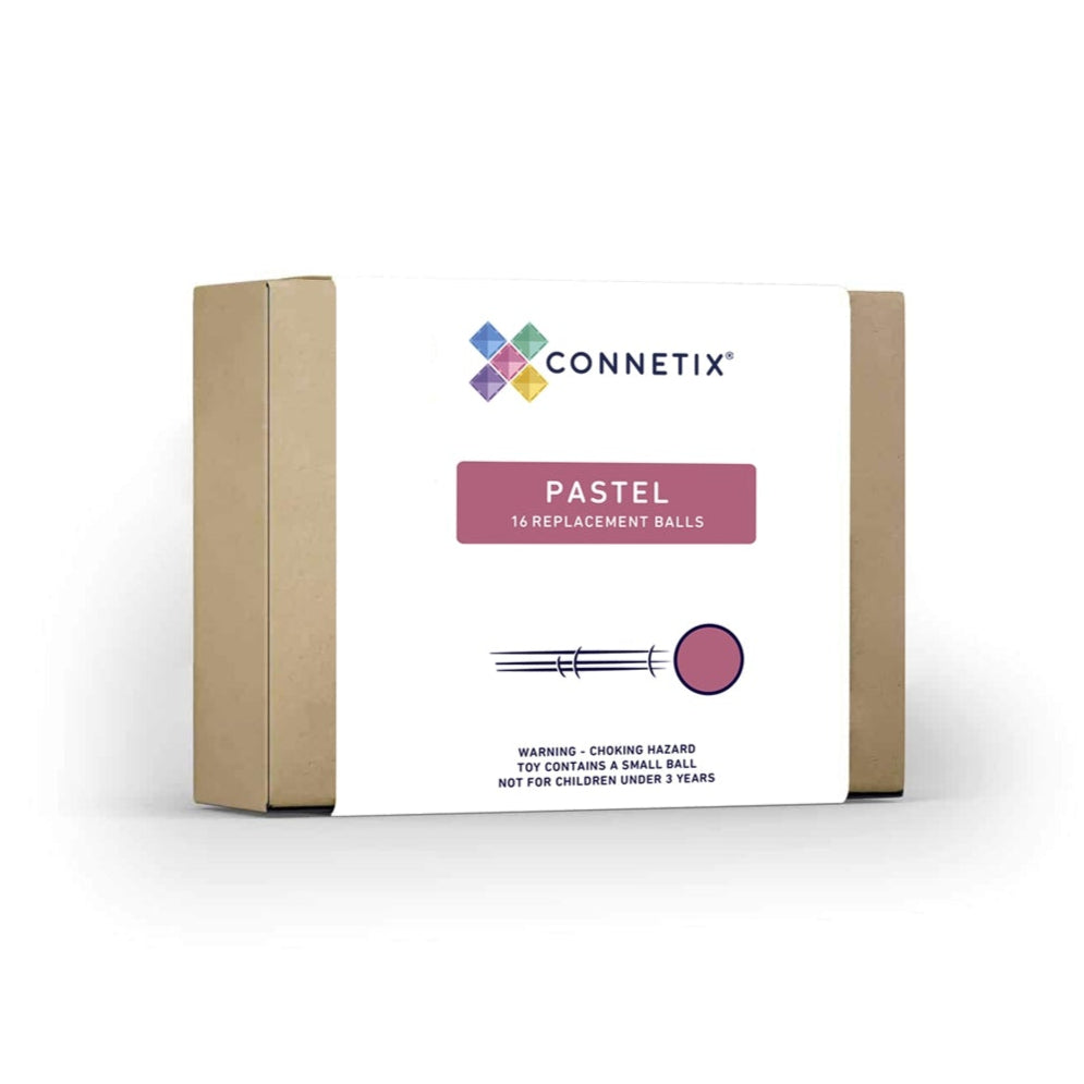 CONNETIX - 16 Reserve ballen voor Ball Run Pastel