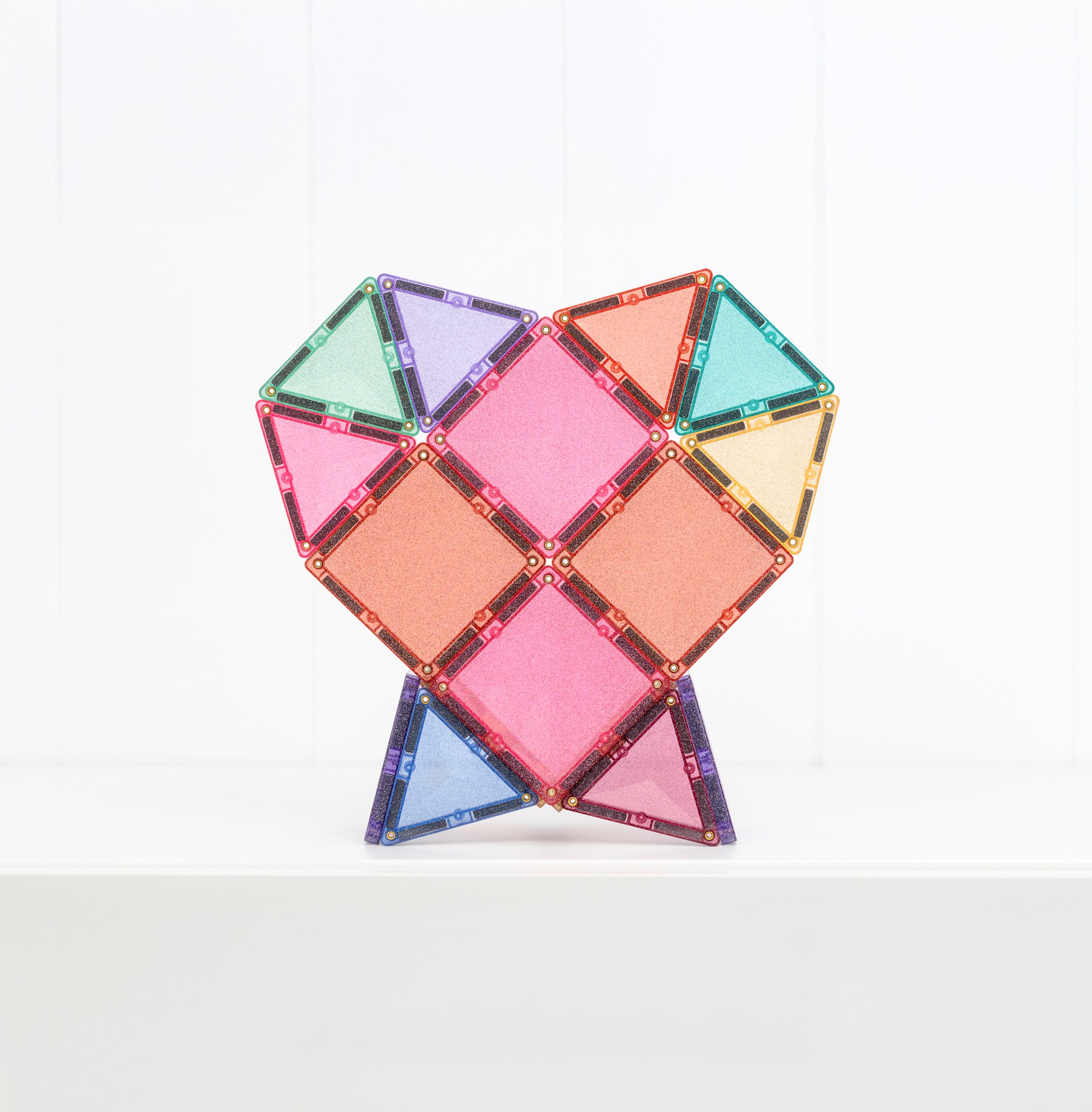 CONNETIX - Glitter Castle Pack 48 stuks - magnetisch constructiespeelgoed