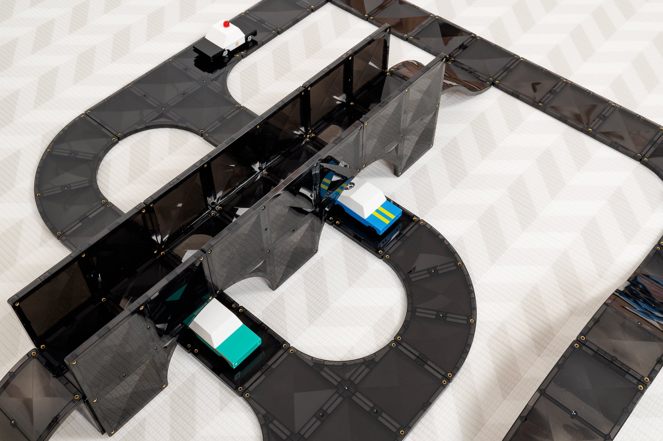 CONNETIX - Creative Roads Pack 48 stuks - magnetisch constructiespeelgoed