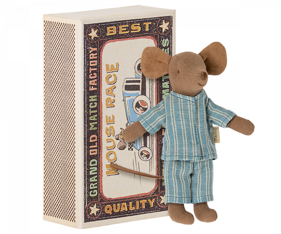 Maileg -  Big brother mouse (Grote Broer) in luciferdoosje - 13 cm