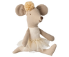 Maileg - Ballerina muis kleine zus - off white 11 cm