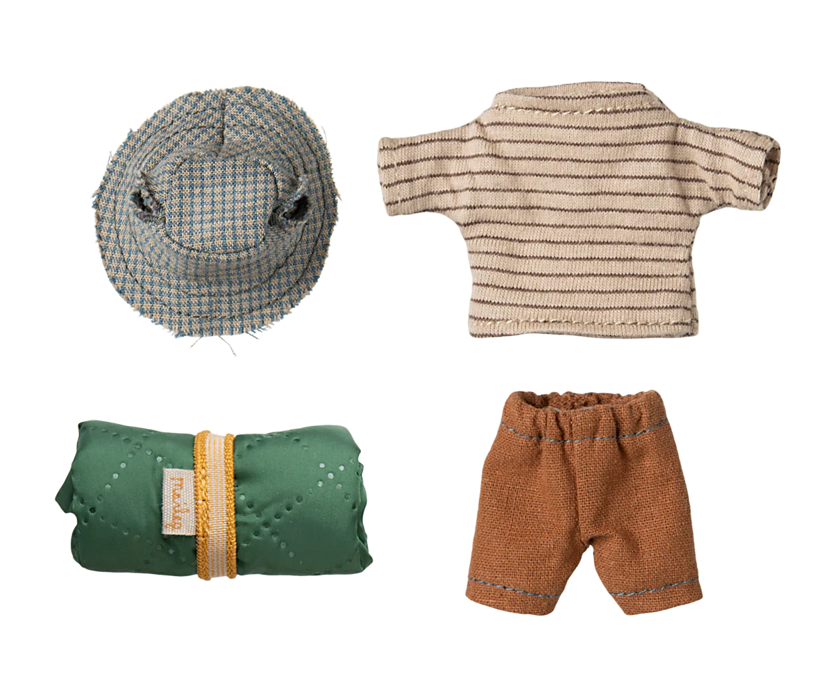 Maileg - Hiker mouse Big Brother (grote broer) (13 cm)