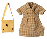 Maileg - kledingset moedermuis jurk met tas