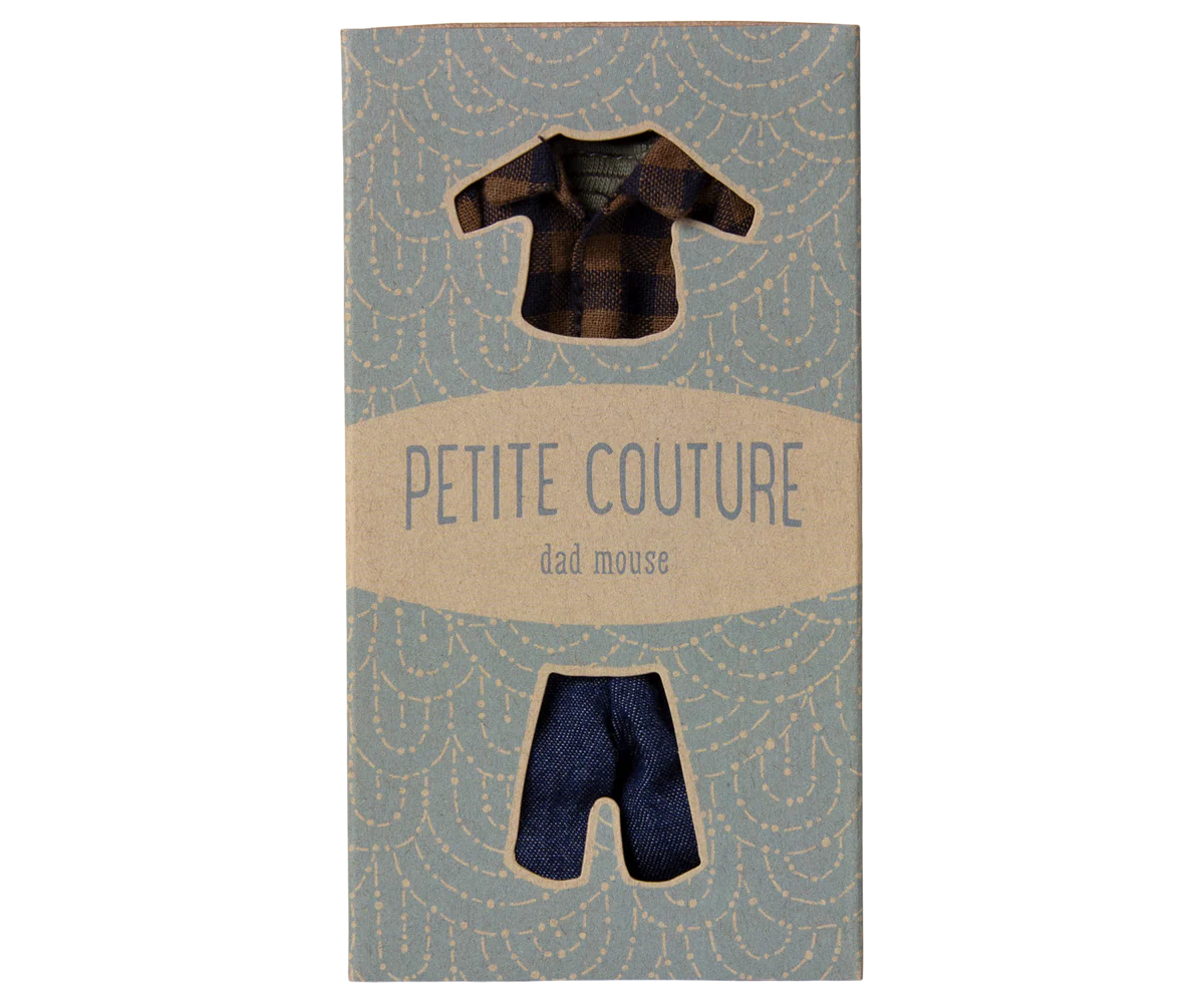 Maileg - Kledingset broek en blouse voor vadermuis