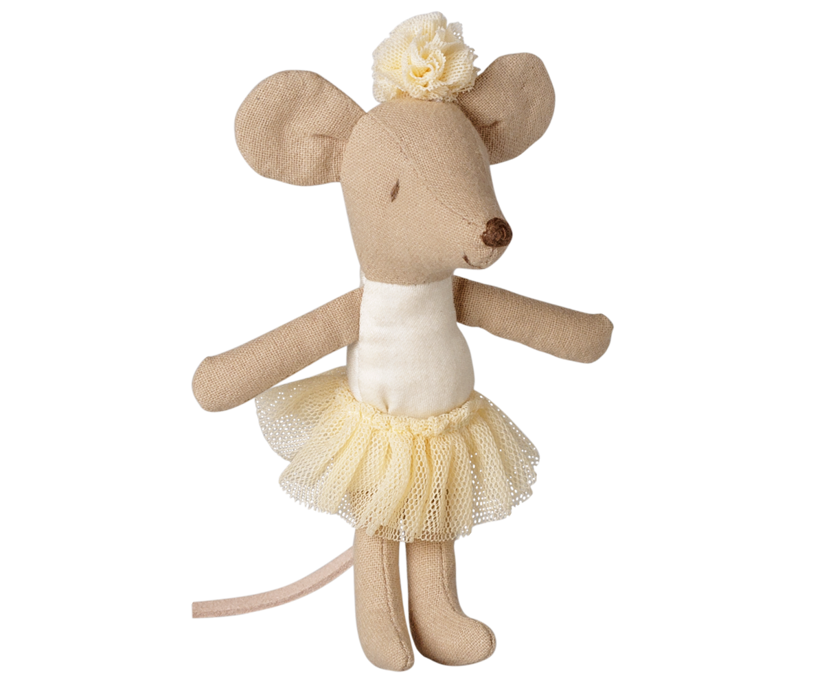 Maileg - Ballerina Muis, Klein Zusje - Gebroken Wit