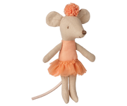 Maileg - Ballerina Muis, Klein Zusje - Abrikoos