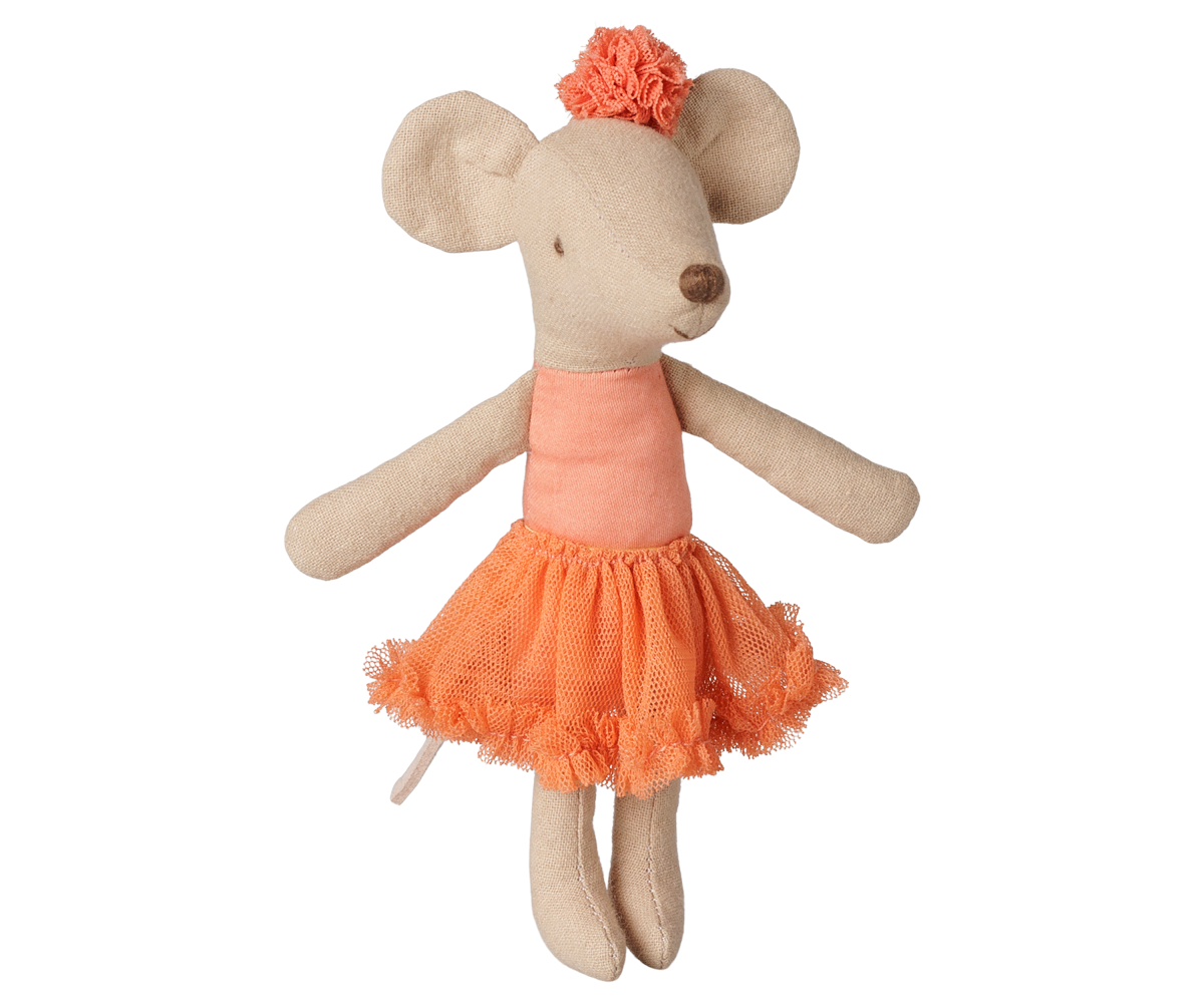 Maileg - Ballerina Muis, Grote Zus - Dusty Coral