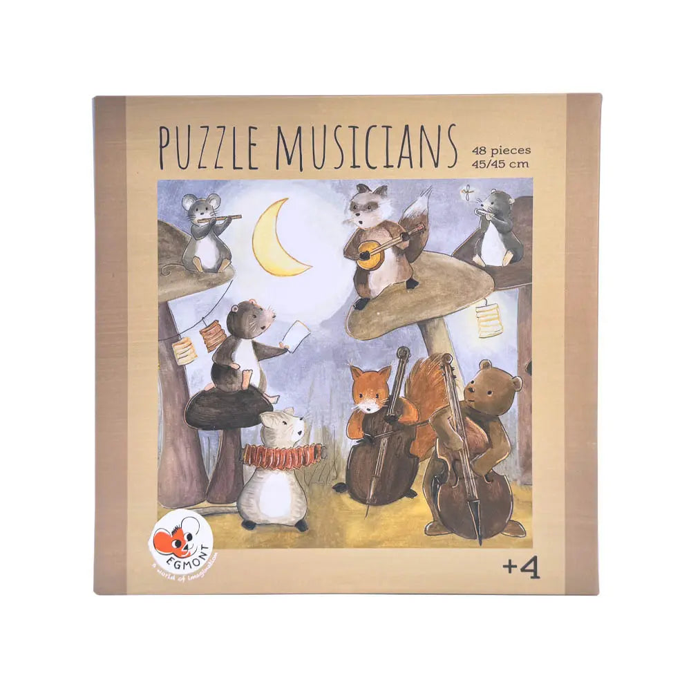 Egmont Toys - Puzzel bosmuzikanten (25 stukjes)