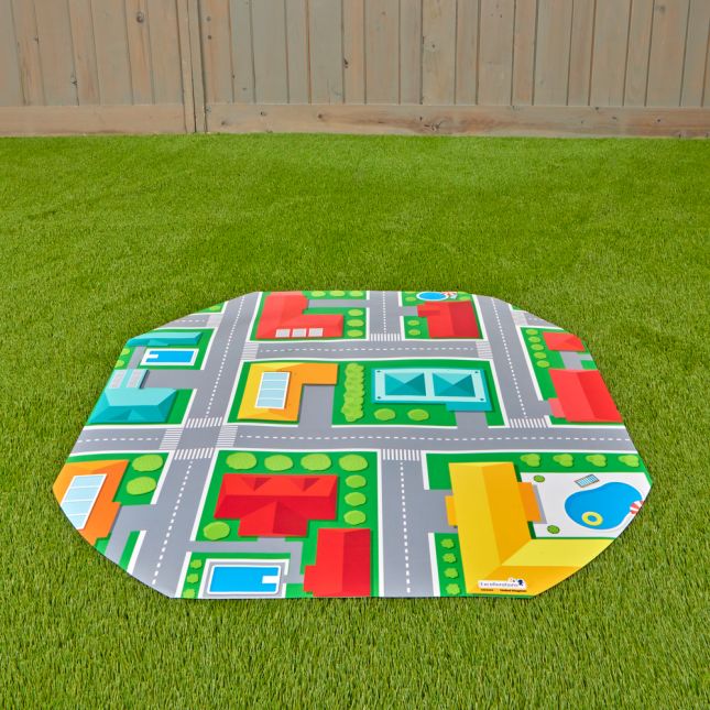 Tuff Tray - 100cm Speelmat Stad Vilt