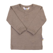 Joha - Wol/Zijde Shirt Lange Mouwen - Donker Beige