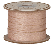 Maileg - Lint, B: 13 mm x L: 10 m - Lichtroze/Goud