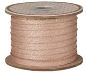 Maileg - Lint, B: 6 mm x L: 25 m - Lichtroze/Goud