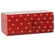 Maileg - Opbergkoffertje Klein - Rood met Vakje