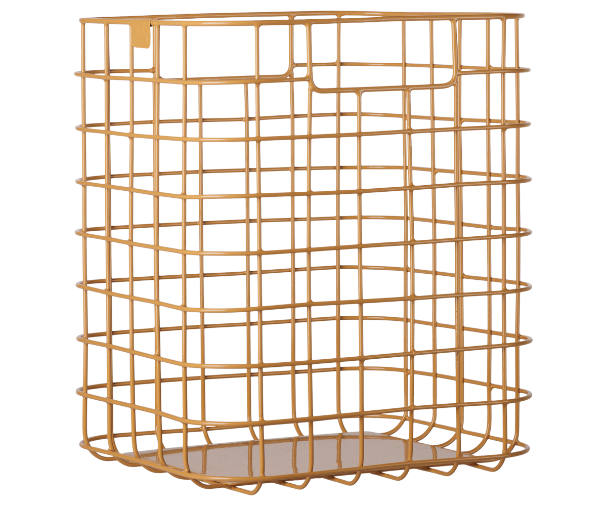 Maileg - Metalen Mandjes Set, 4 stuks - Oker/Koraal/Lichtmint/Poeder