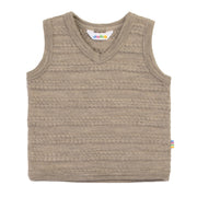 Joha - Wol Slipover - Beige Mélange
