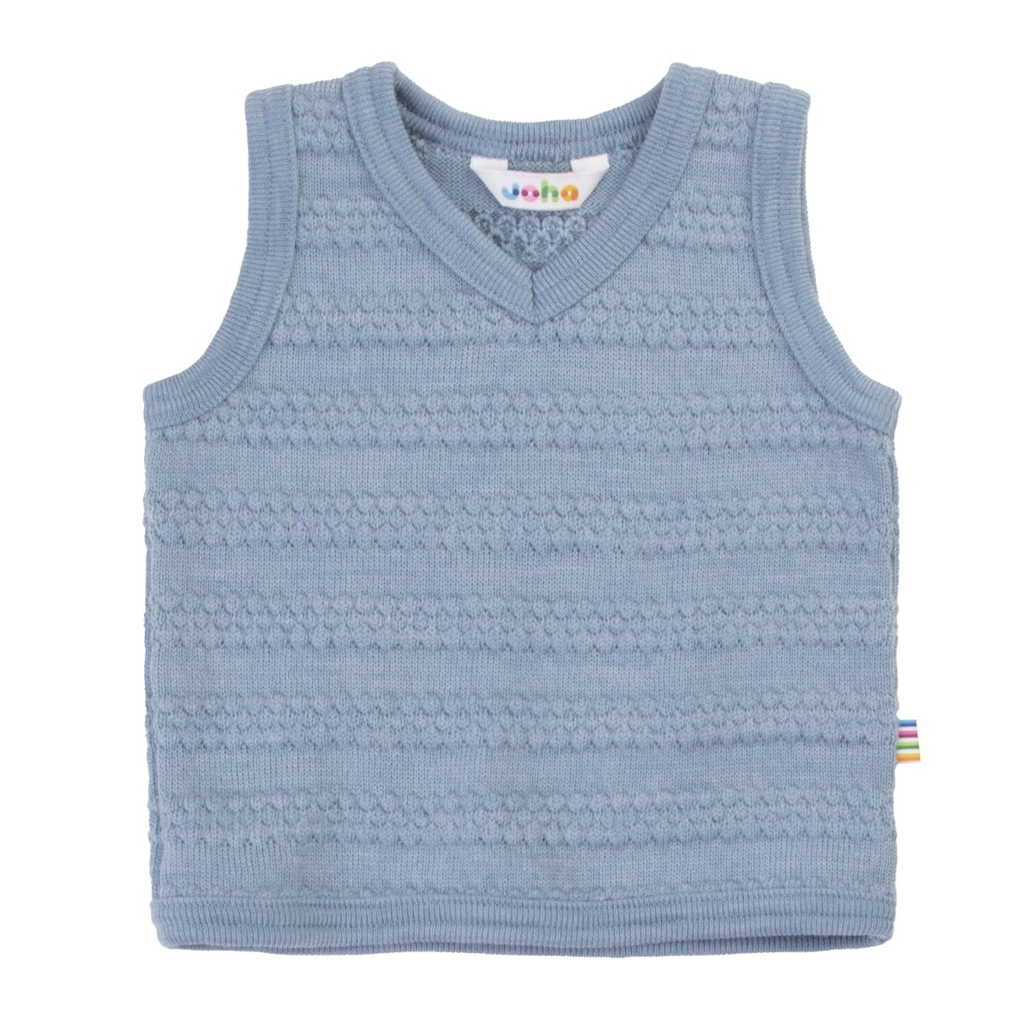 Joha - Wol Slipover - Blauw