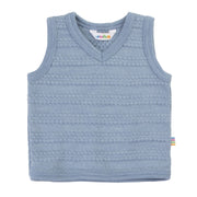 Joha - Wol Slipover - Blauw