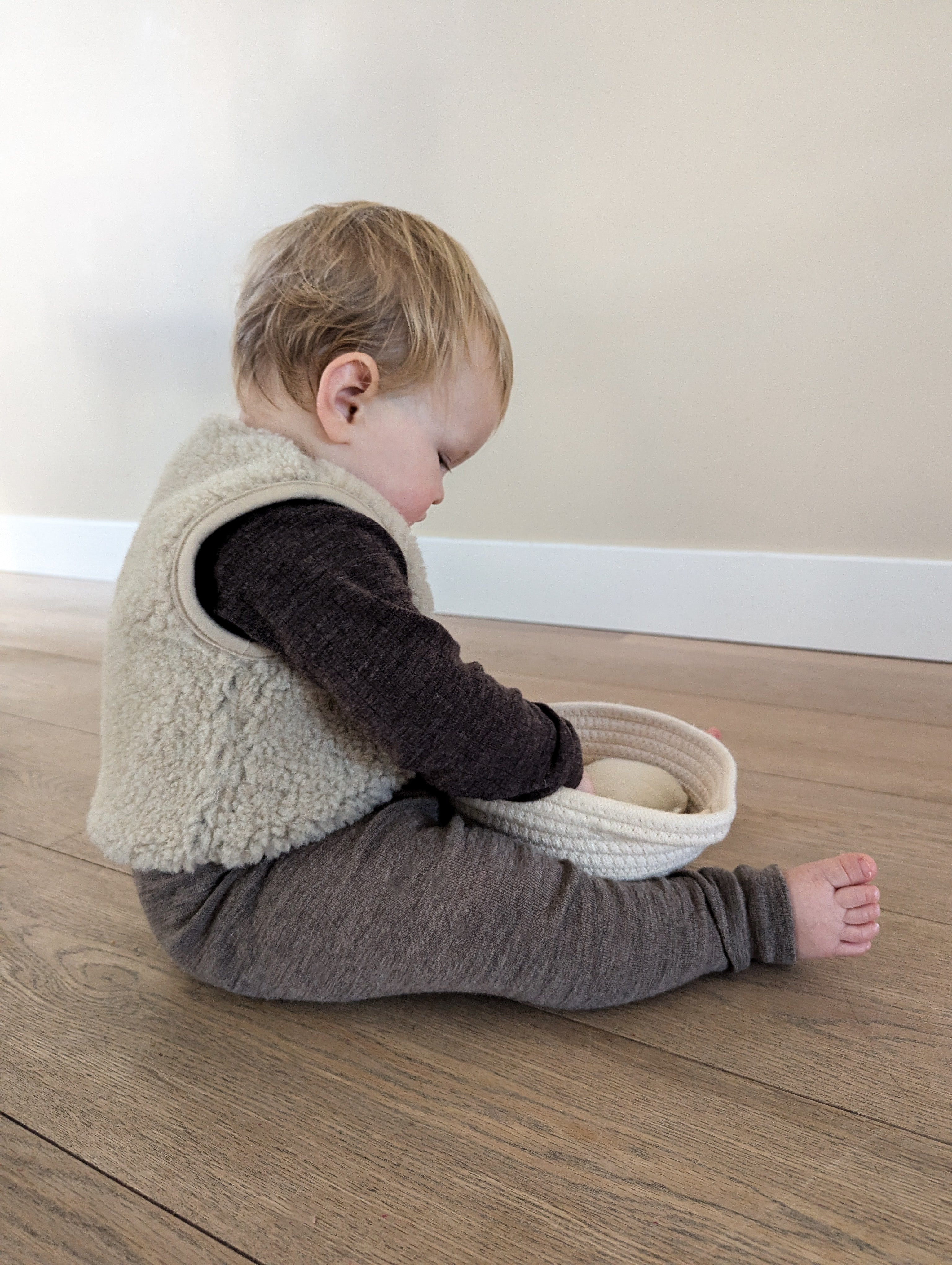 Alwero Jr - Vest of bodywarmer Lulu Light - 100% wol