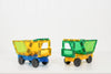 CONNETIX - 2 auto's of treinen - magnetisch constructiespeelgoed