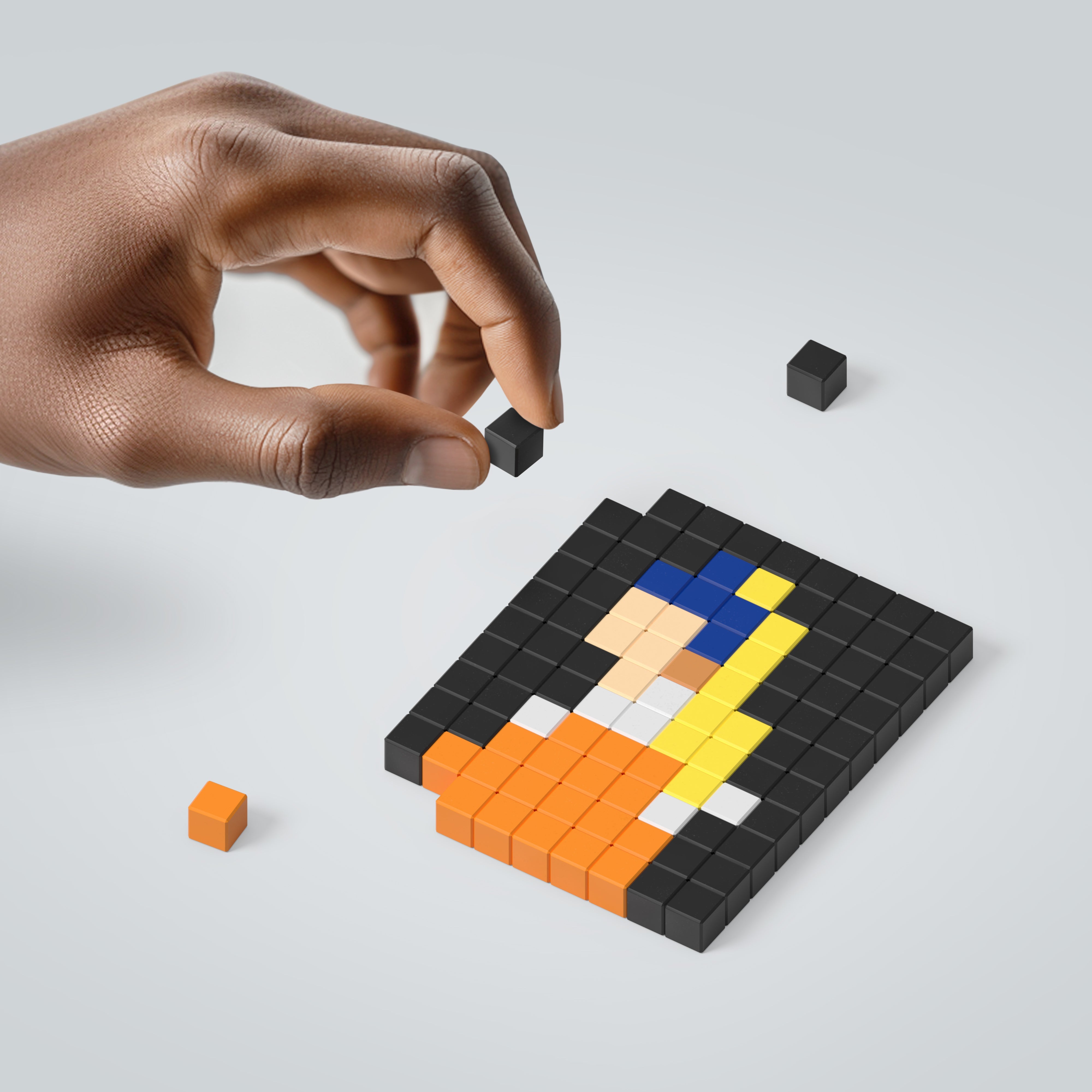 Pixio - Masterpiece Girl with a Pearl - 100 magneetblokjes