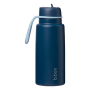 b.box - Geïsoleerde fles met klapdeksel 1 liter midnight