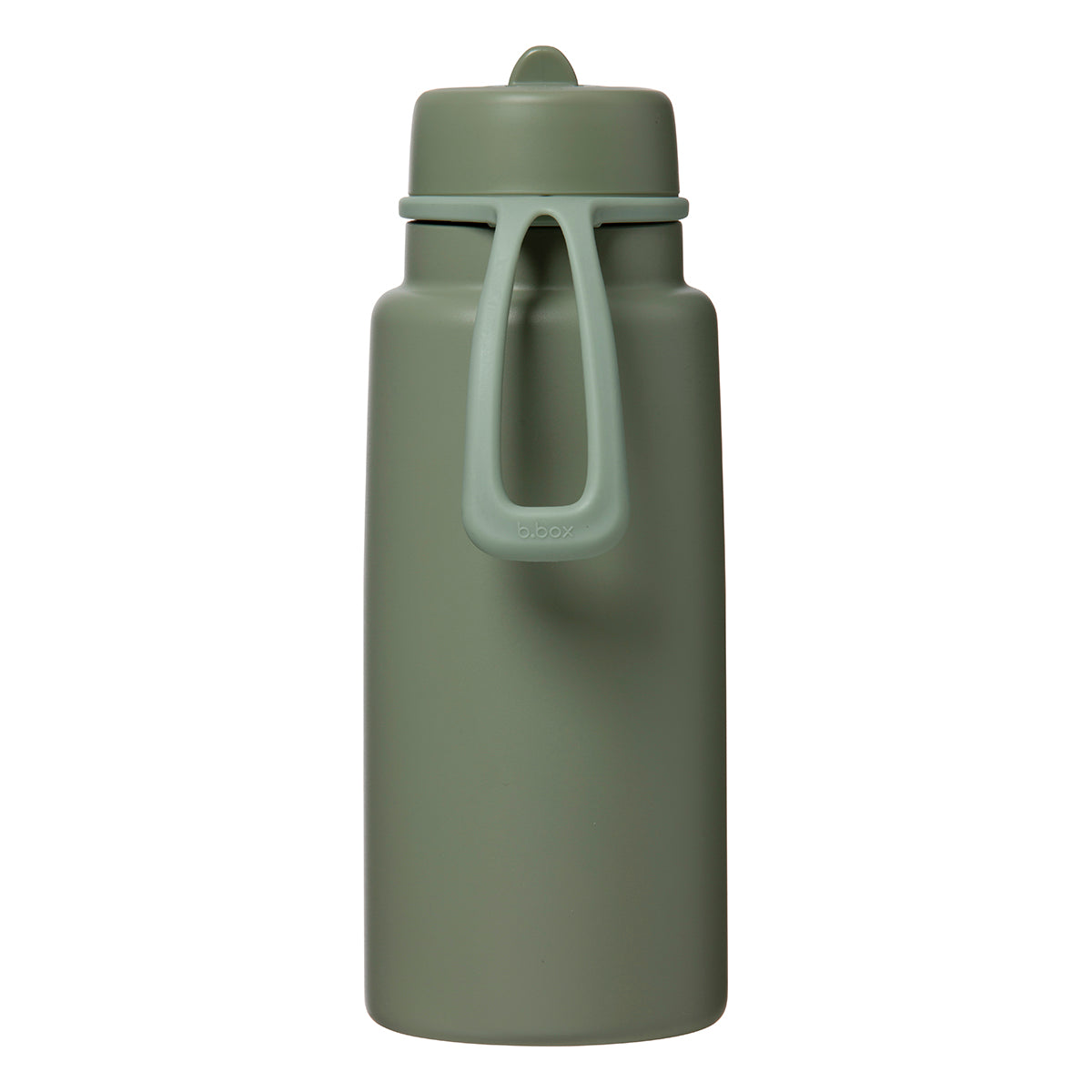 b.box - Geïsoleerde fles met klapdeksel 1 liter - olive