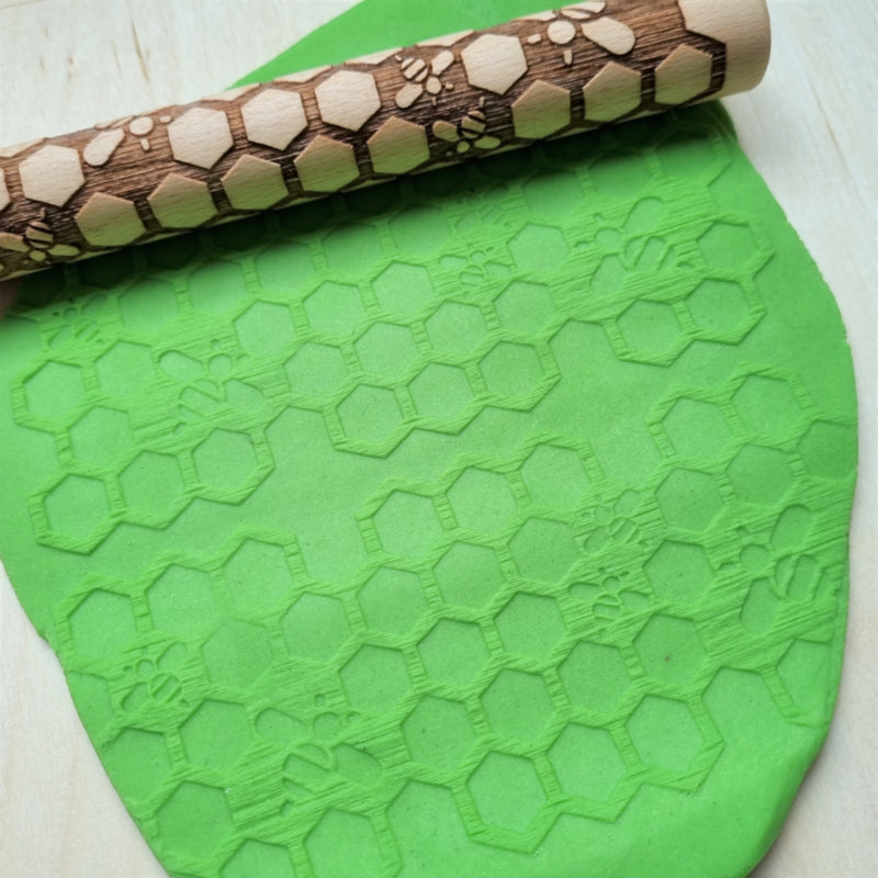 Kiddi - Houten roller Bijen