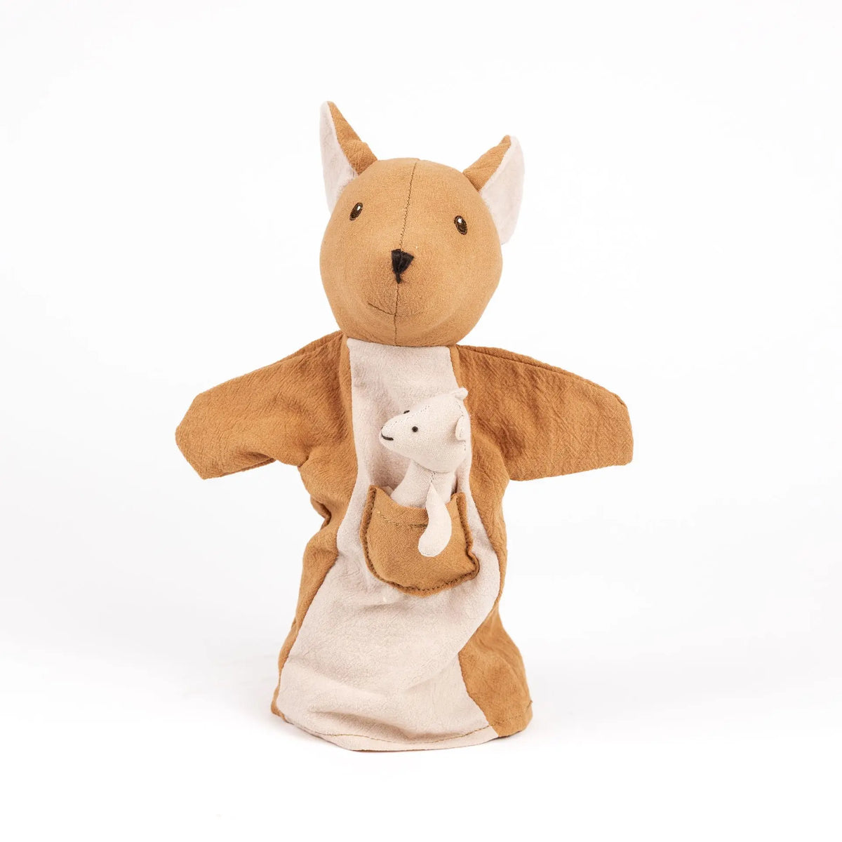 Egmont Toys - Handpop kangoeroe met jong