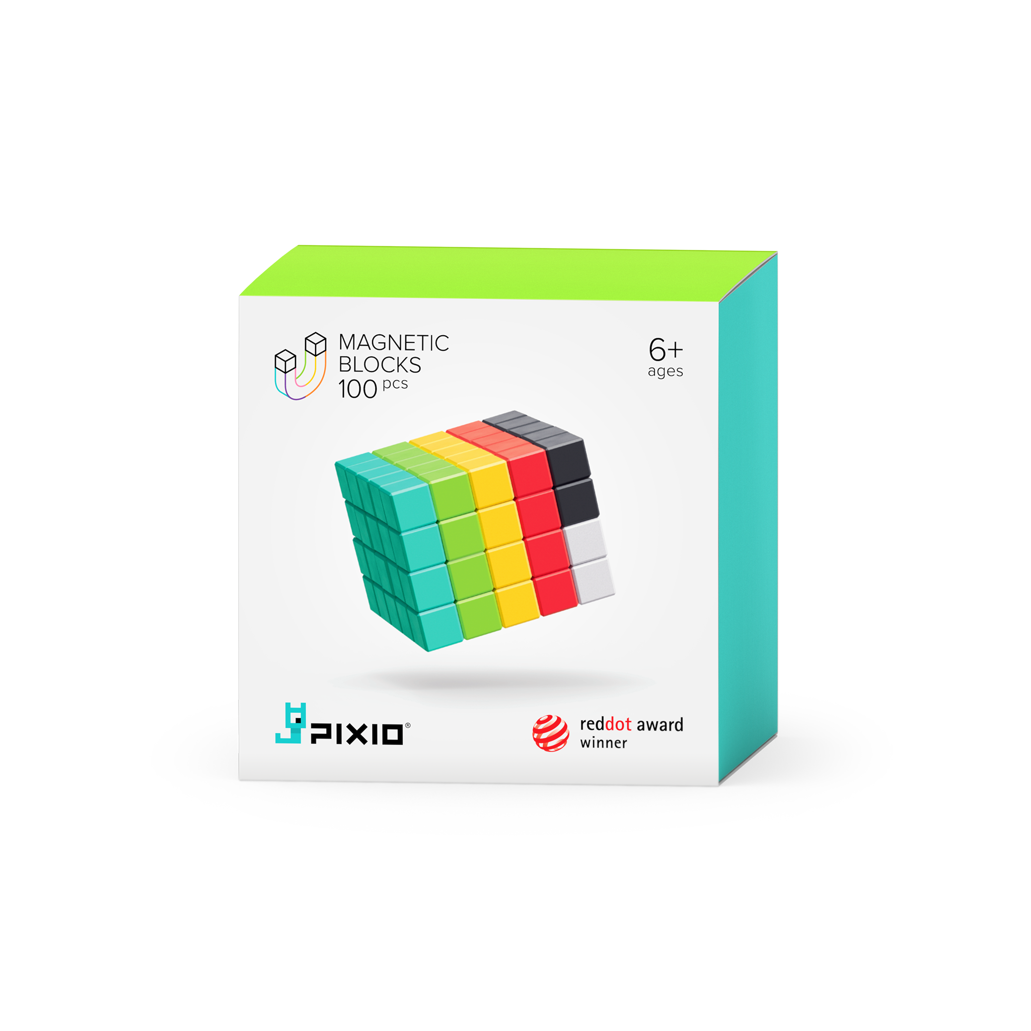 Pixio - Design serie - 100 magneetblokjes