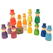 Grapat - Nins® Tovenaars met hoed - 12 stuks