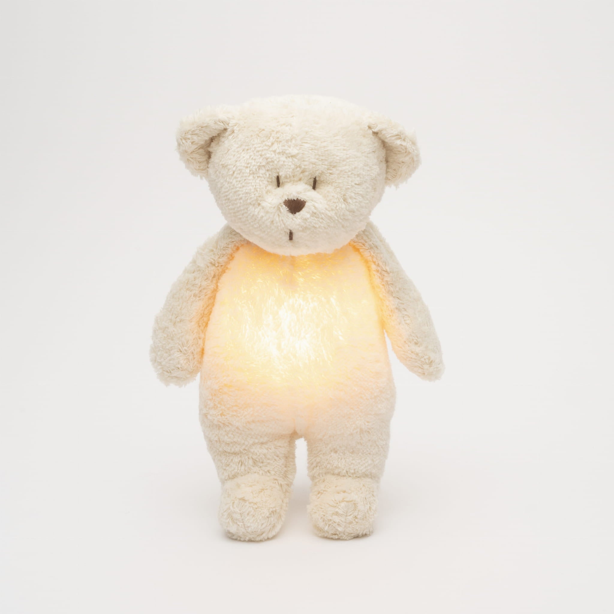 Moonie - Slaapknuffel The Humming Bear 2.0 - Polar Natur White Noise