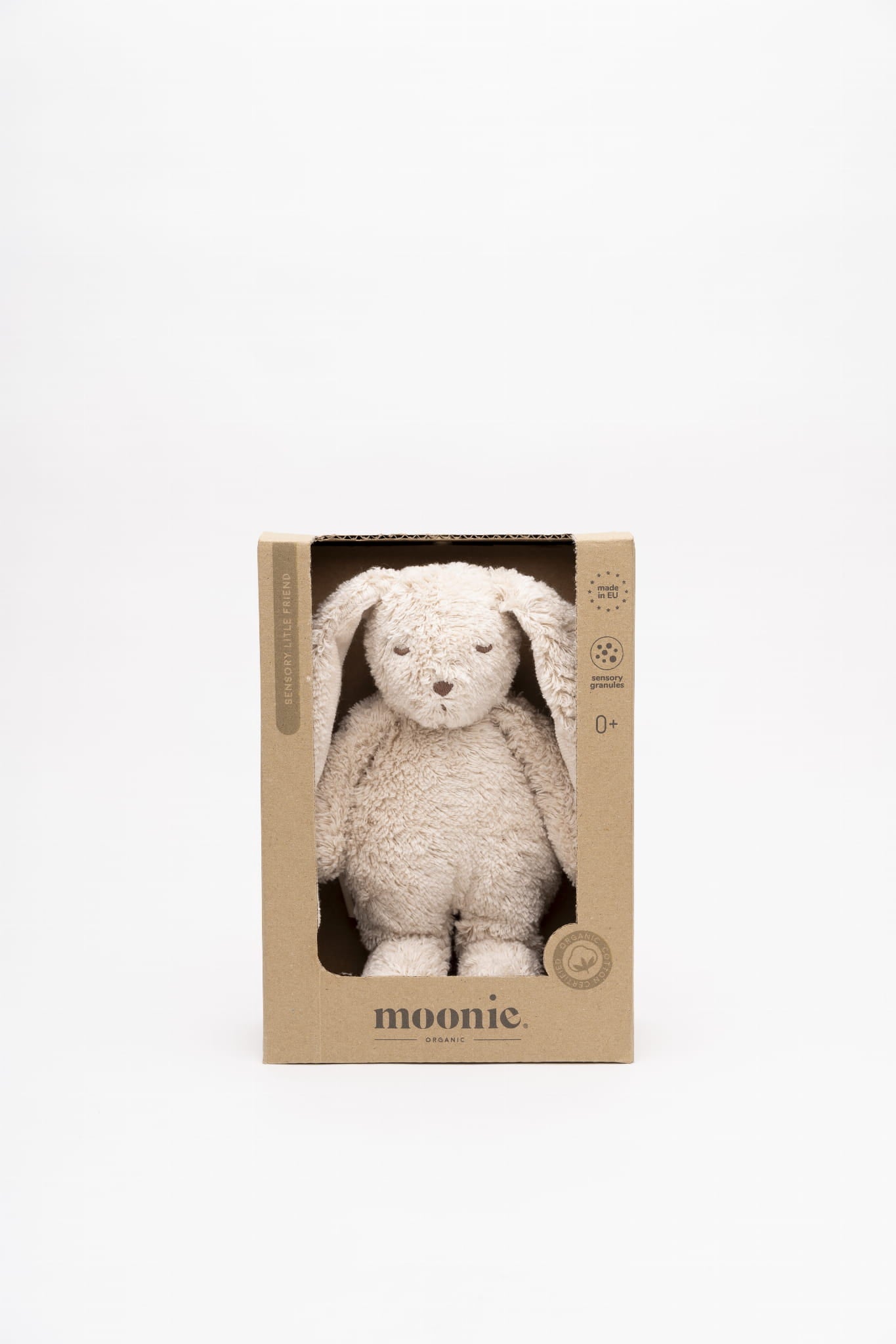 Moonie Sensorisch Knuffeltje Konijn Sand