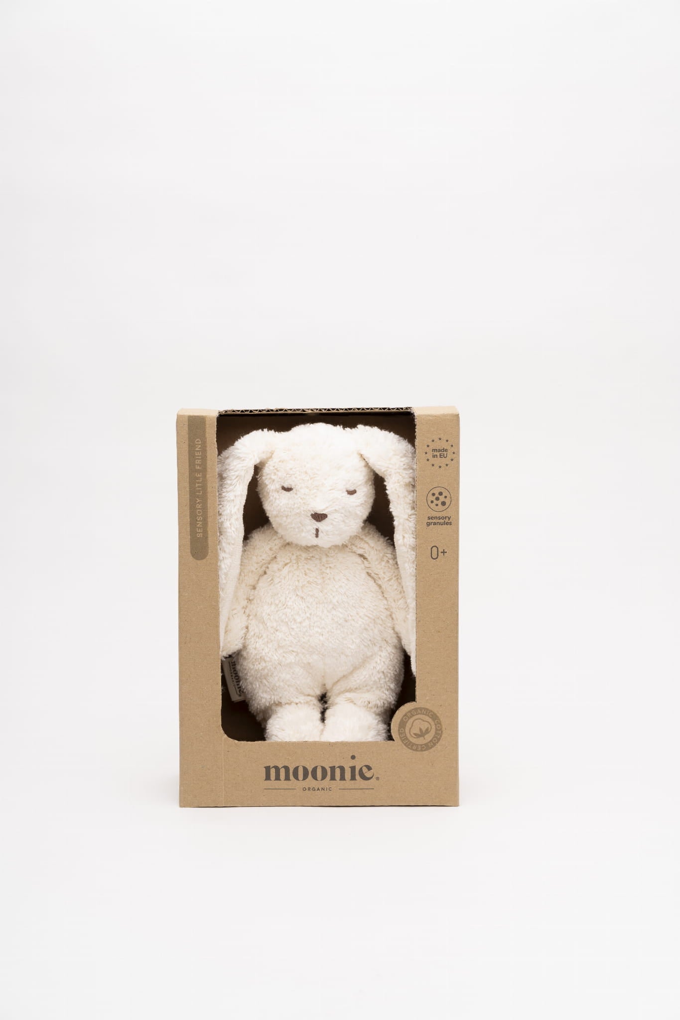 Moonie Sensorisch Knuffeltje Konijn Polar