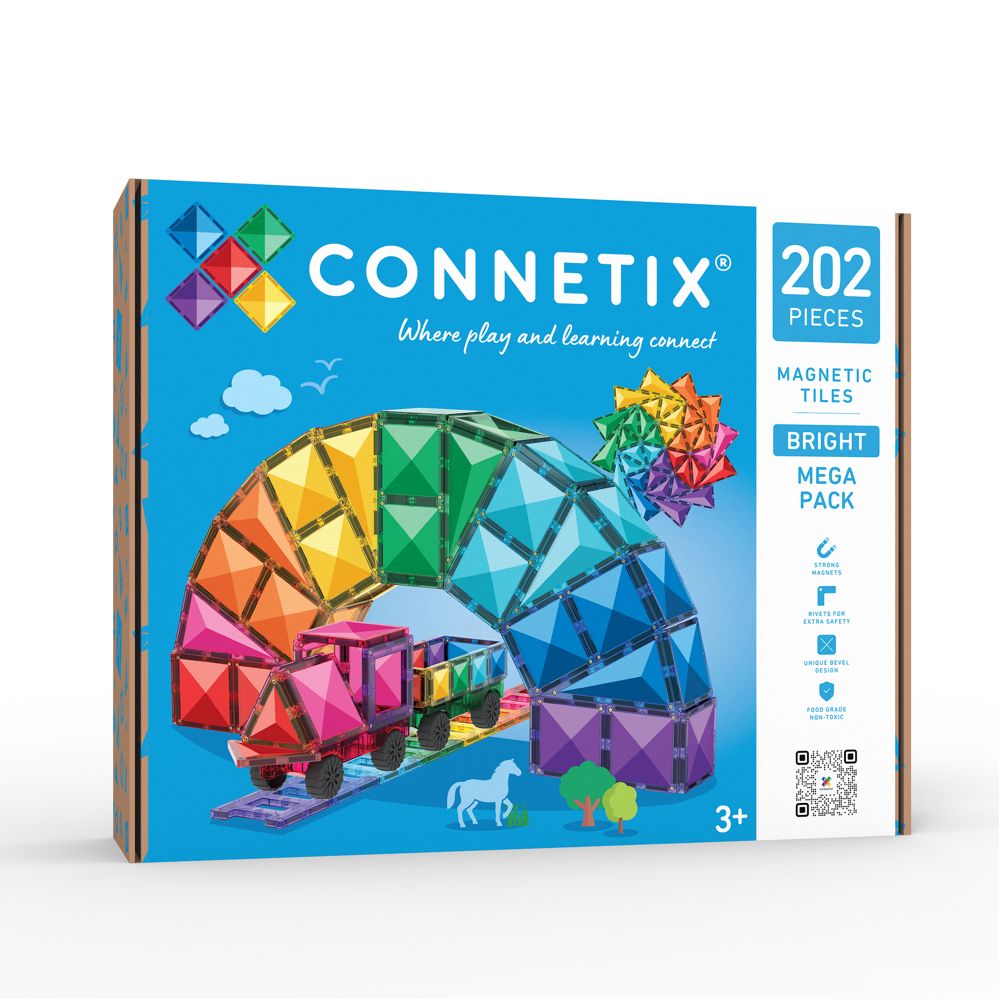 CONNETIX - Bright Mega set 202 stuks