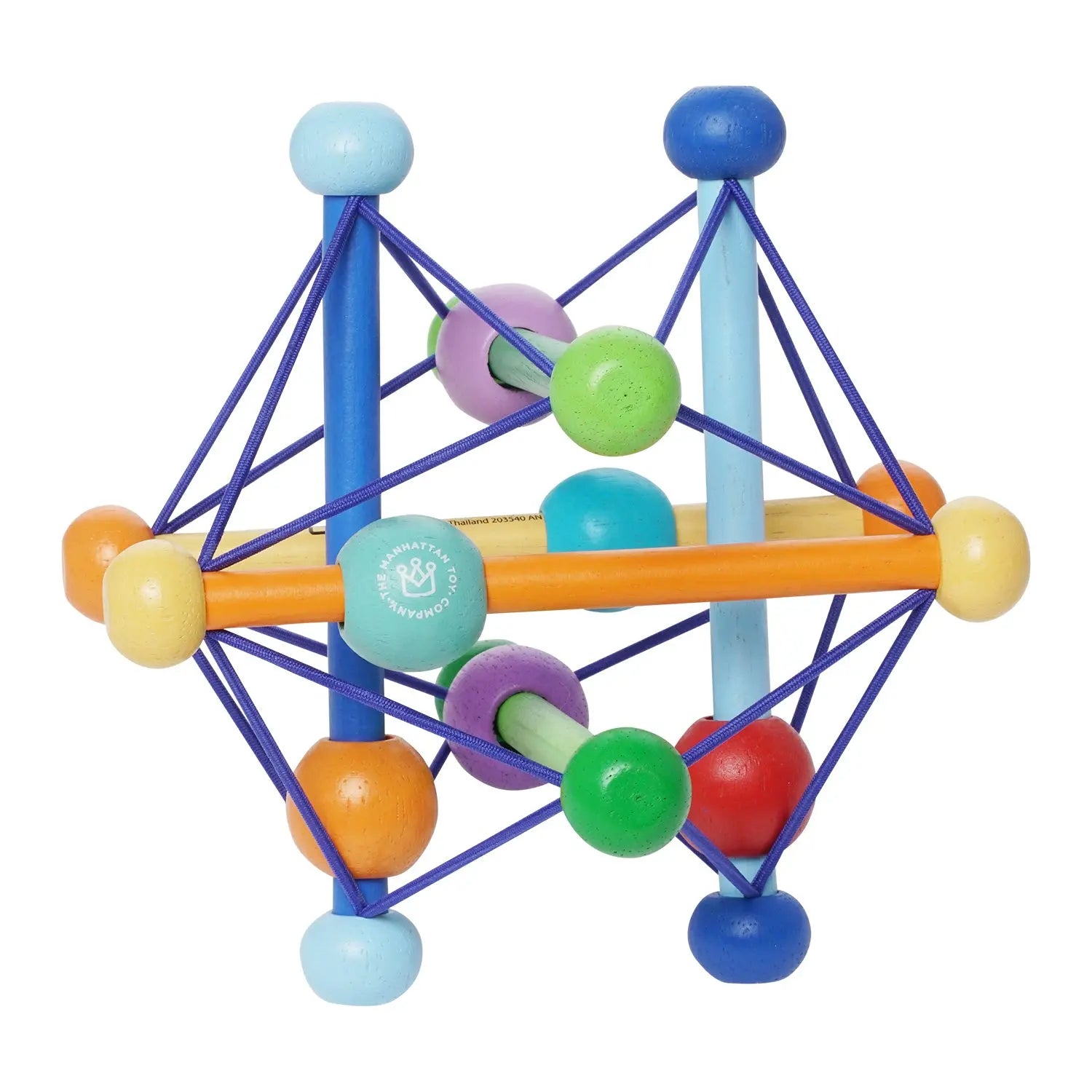 Manhattan Toy - Skwish Color Burst - sensorisch baby speelgoed
