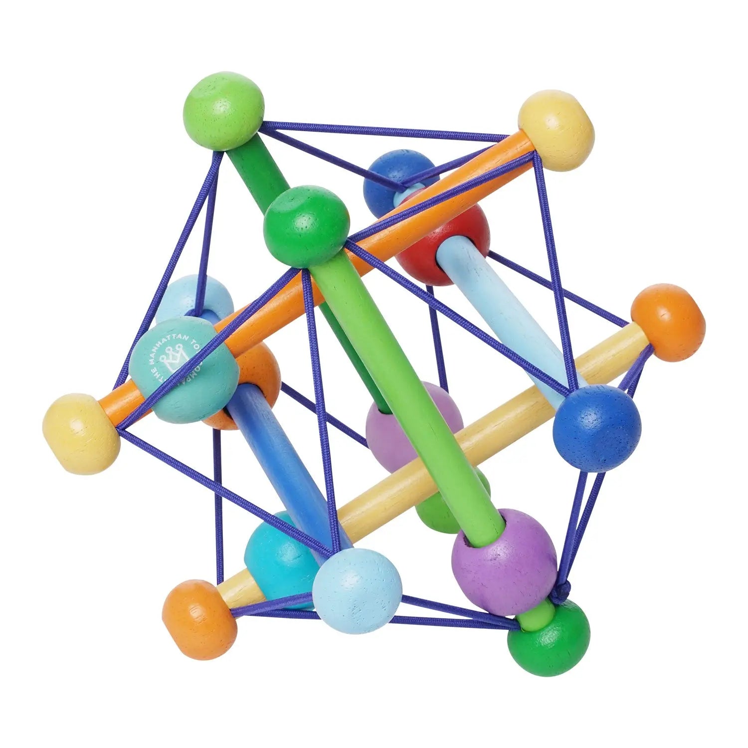 Manhattan Toy - Skwish Color Burst - sensorisch baby speelgoed