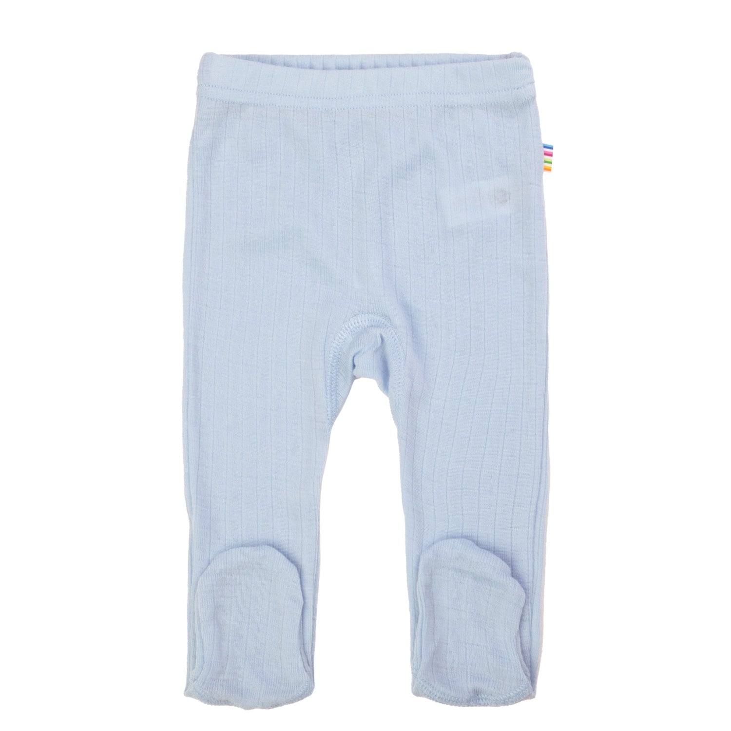 Joha - Wol Legging met Voetjes - Lichtgrijs Mélange