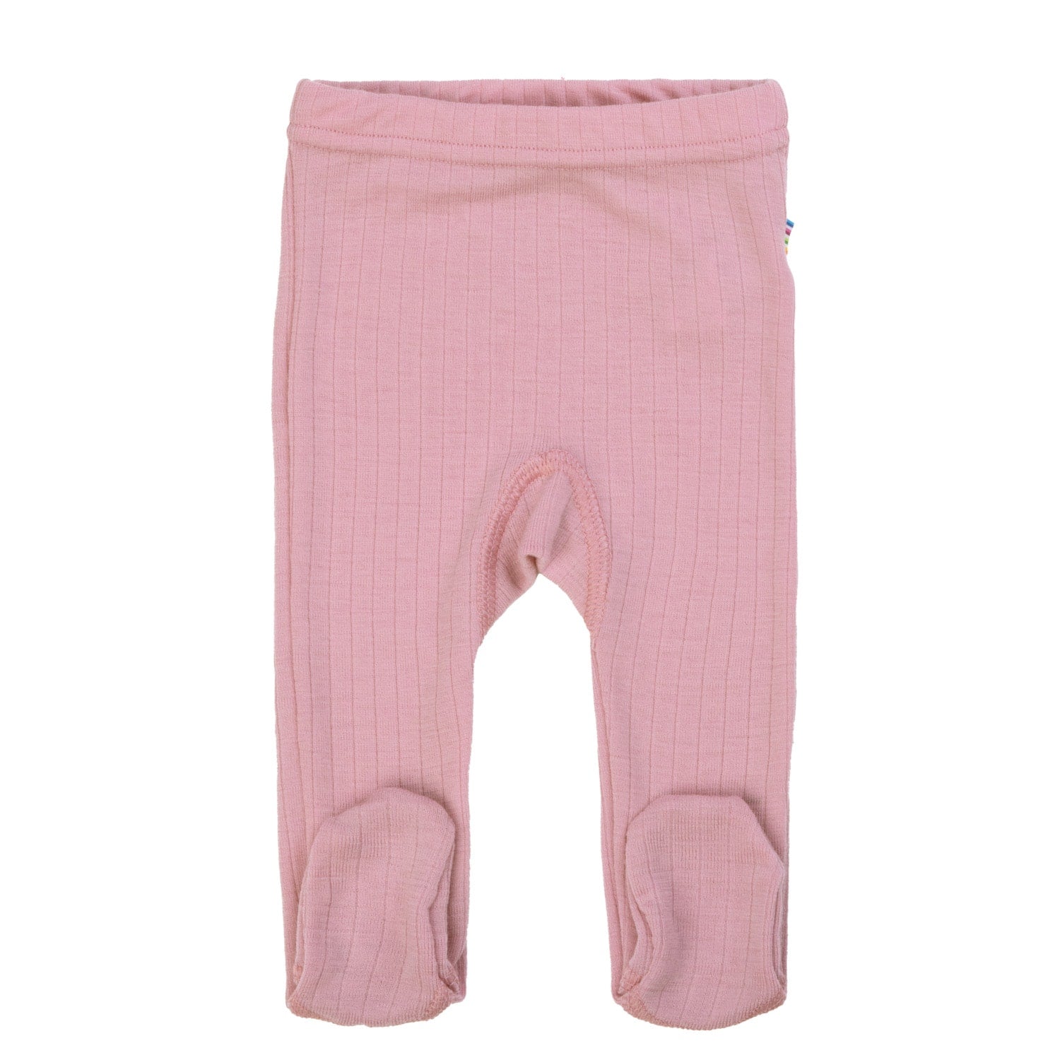 Joha - Wol Legging met Voetjes - Oudroze