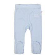 Joha - Wol Legging met Voetjes - Lichtblauw